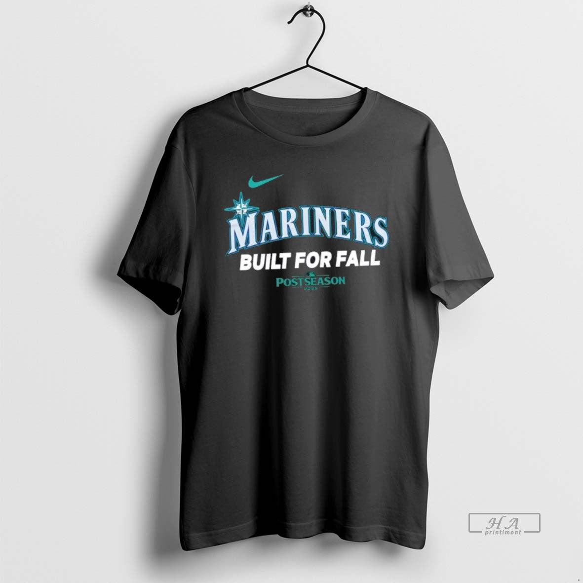 Official 2025 Mlb Postseason Seattle Mariners Built For Fall Size The Moment 2 Sided