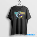 Official 2025 Mlb World Series Seattle Mariners Vs Milwaukee Brewers Baseball Change Up Tee Sweater