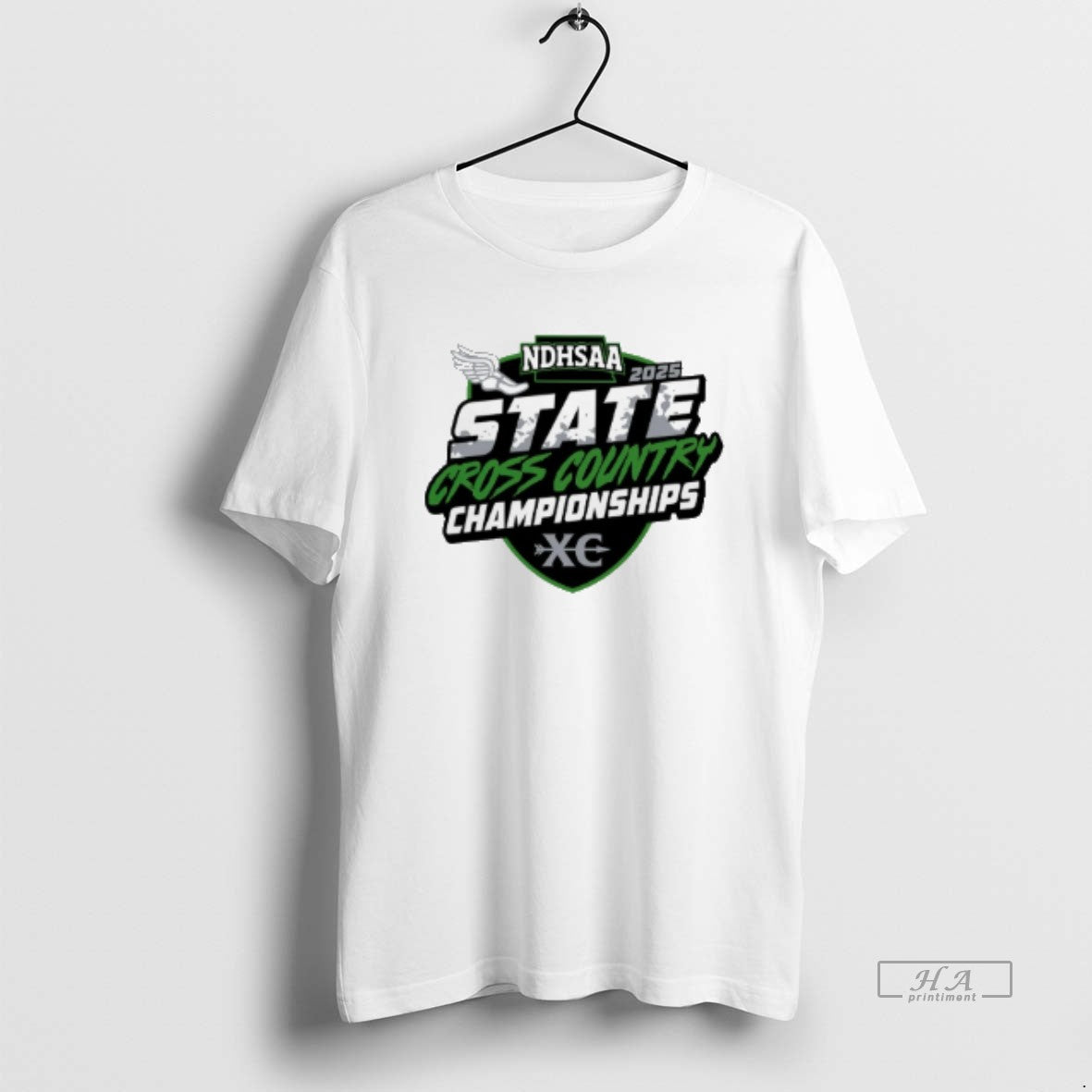 Official 2025 Ndhsaa Cross Country State Meet Logo