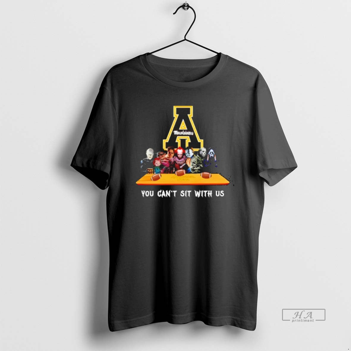 Official Appalachian State Mountaineers Horror Movie Characters You Cant Sit With Us Halloween