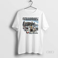 Official Arkansas Razorbacks Vs Tennessee Volunteers Oct 11th 2025 Mens White Tee