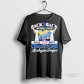 Official Back 2 Back National League 2024 2025 Champions Los Angeles Dodgers Shirt