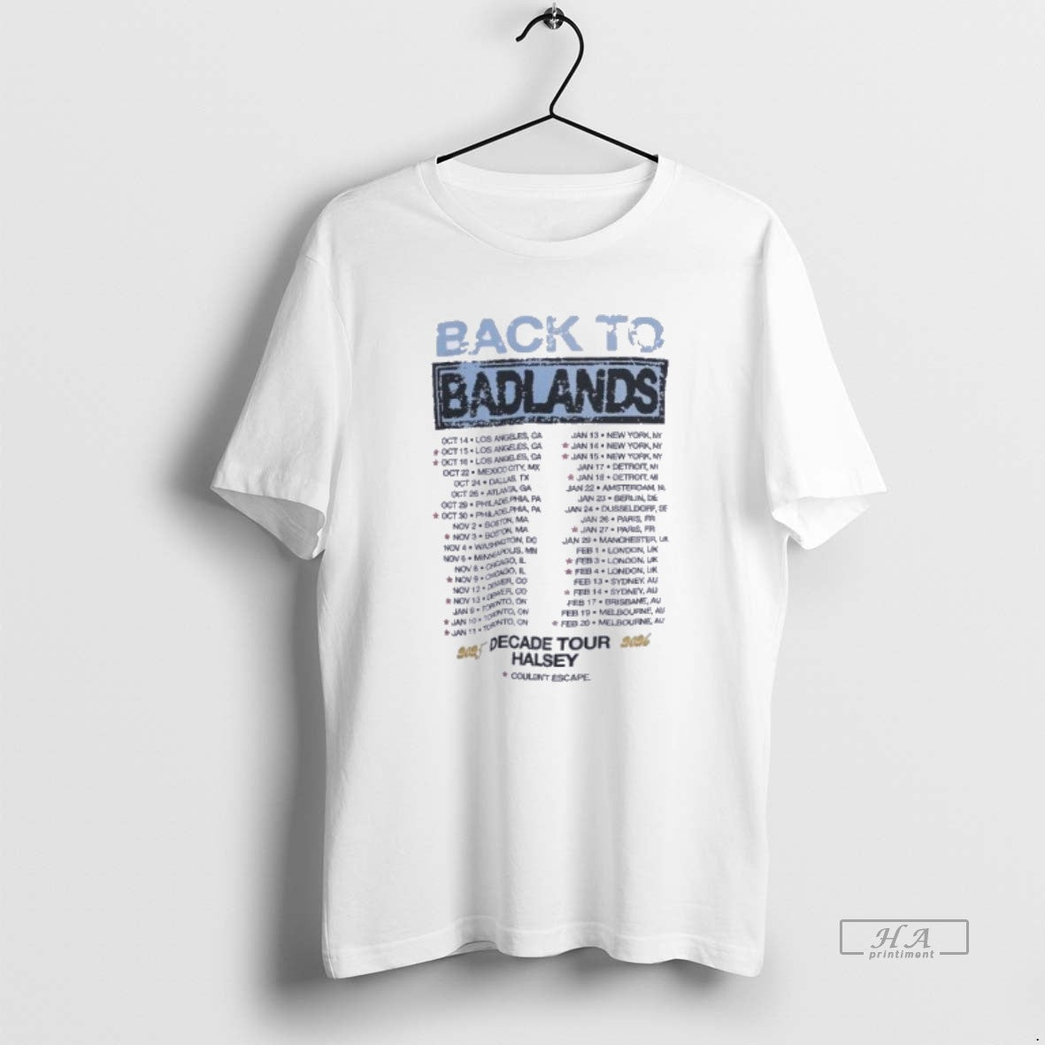 Official Back To Badlands 2025 Decade Tour Schedule