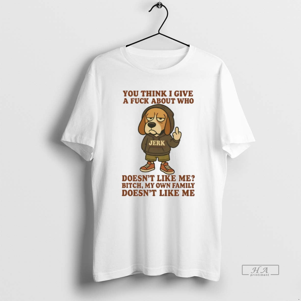 Official Beagle You Think I Give A Fuck About Who Doesnt Like Me Bitch My