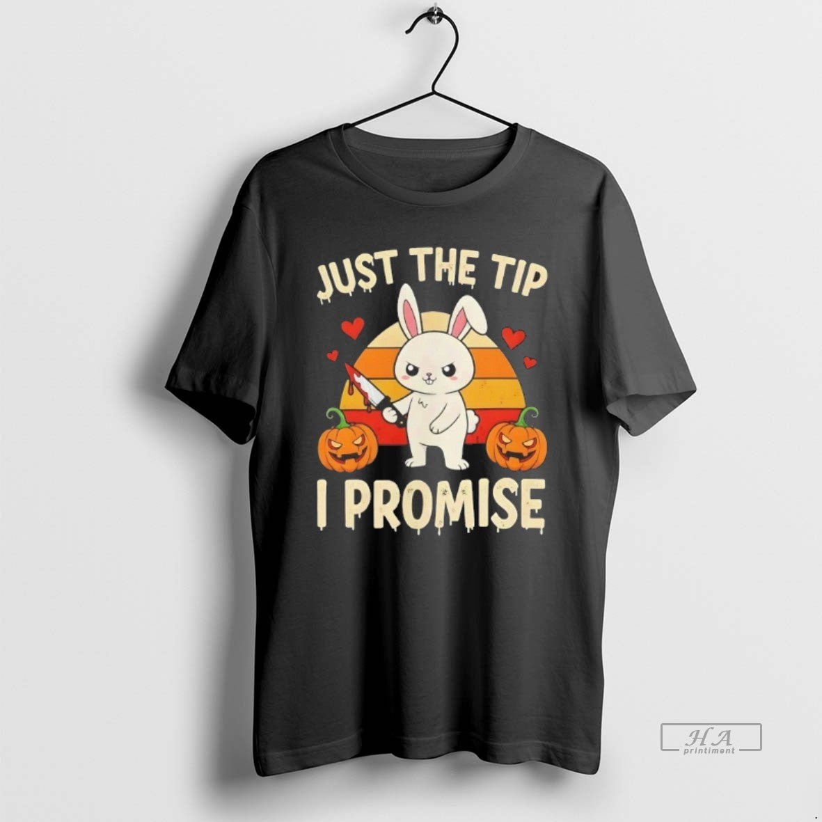 Official Bunny Just The Tip I Promise Halloween
