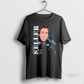 Official Clayton Keller Caricature Signature Utah Mammoth