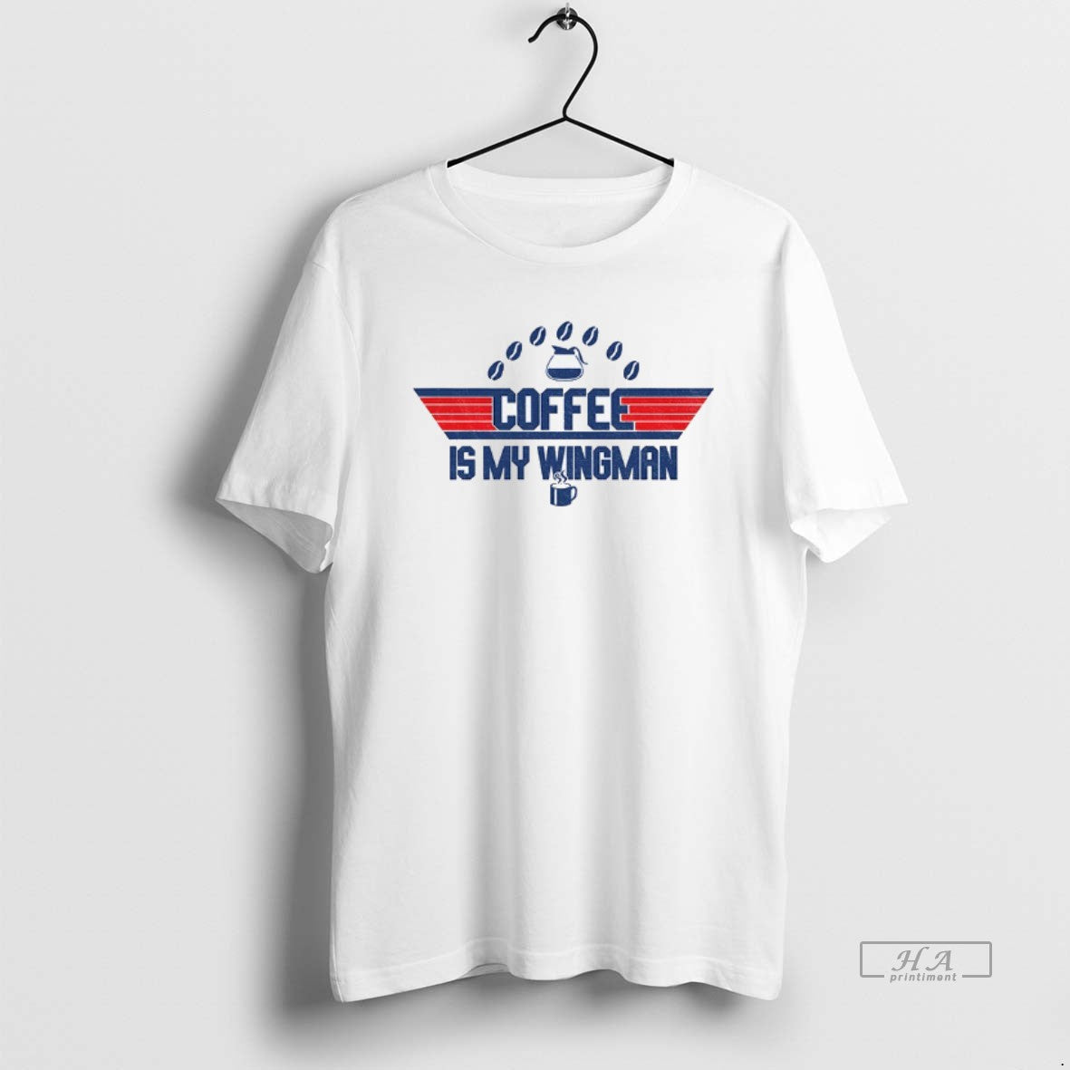 Official Coffee Is My Wingman Top Gun Logo 2025