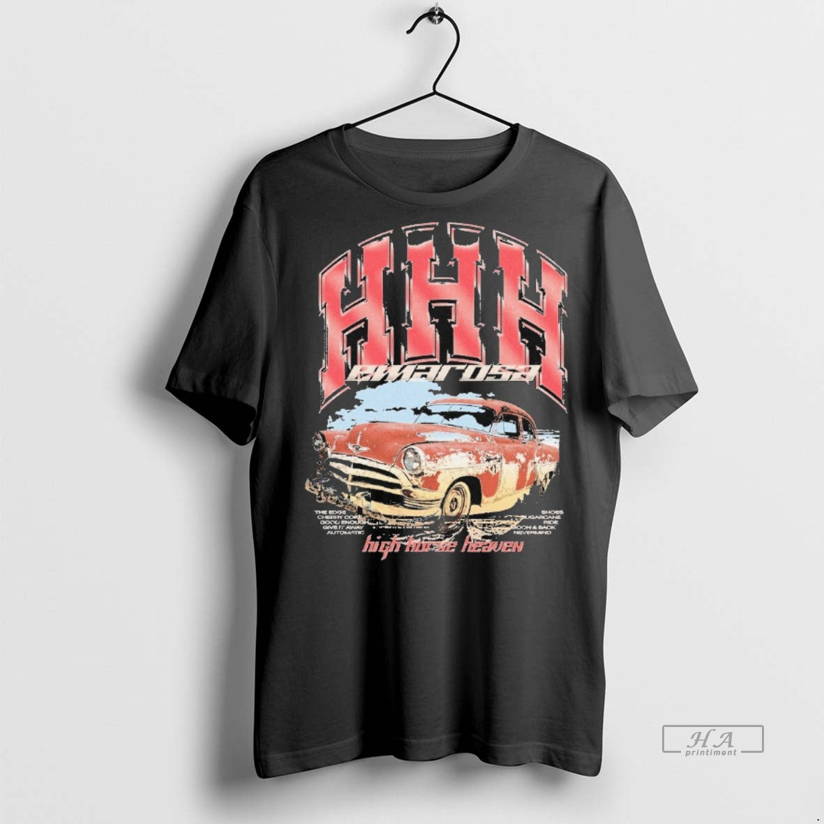 Official Emarosa Vintage Car Event Shirt