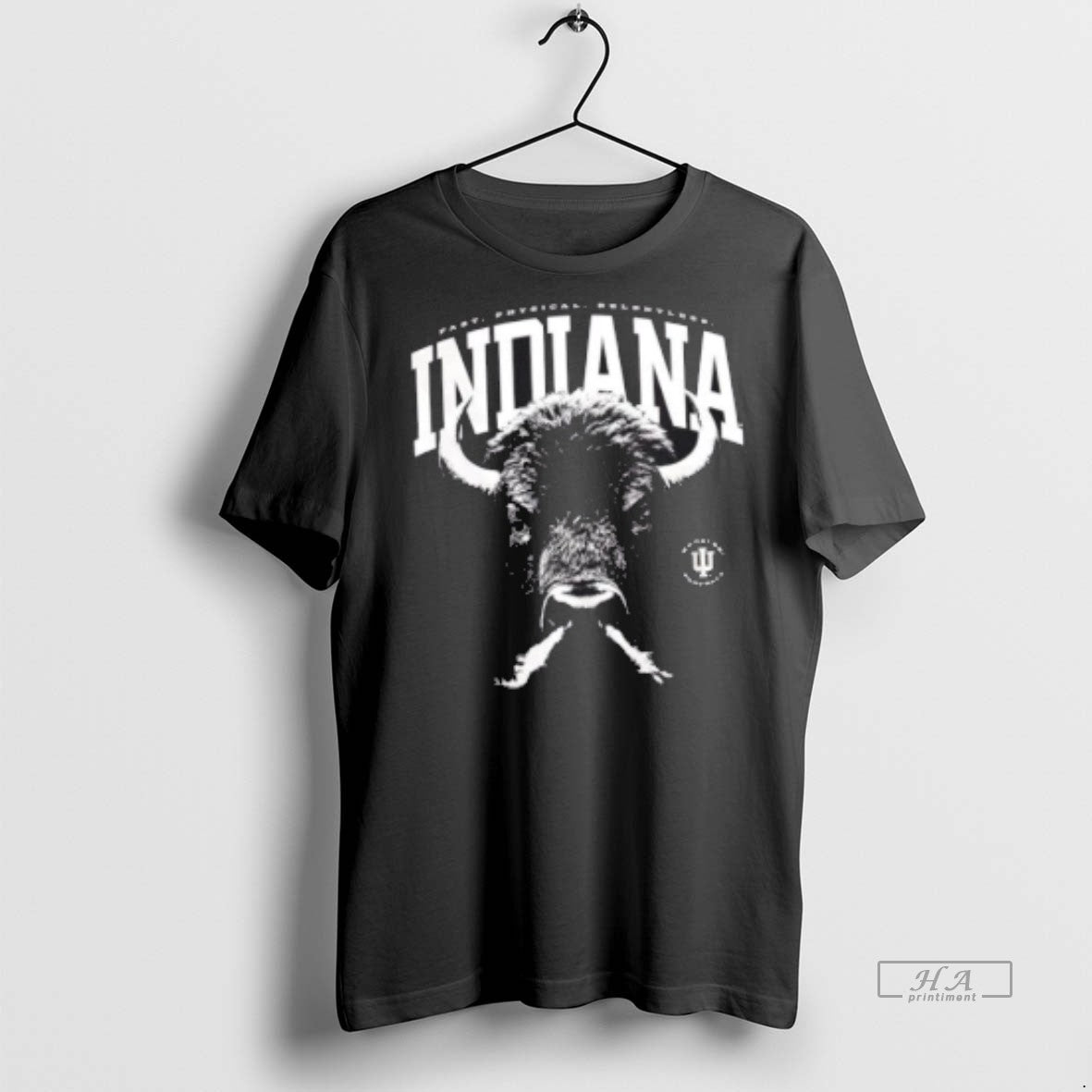 Official Fast Physical Relentless Iu Football Bison Relentless Shirt