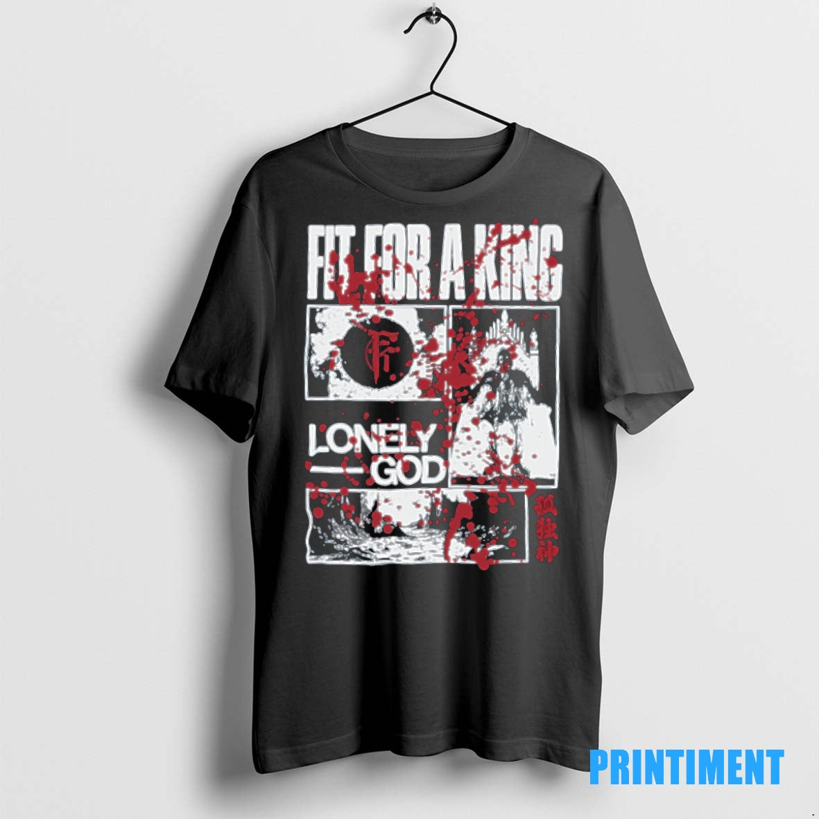 Official Fit For A King Carnage Band Merch Brutal Graphic Tee0 Tee Sweater