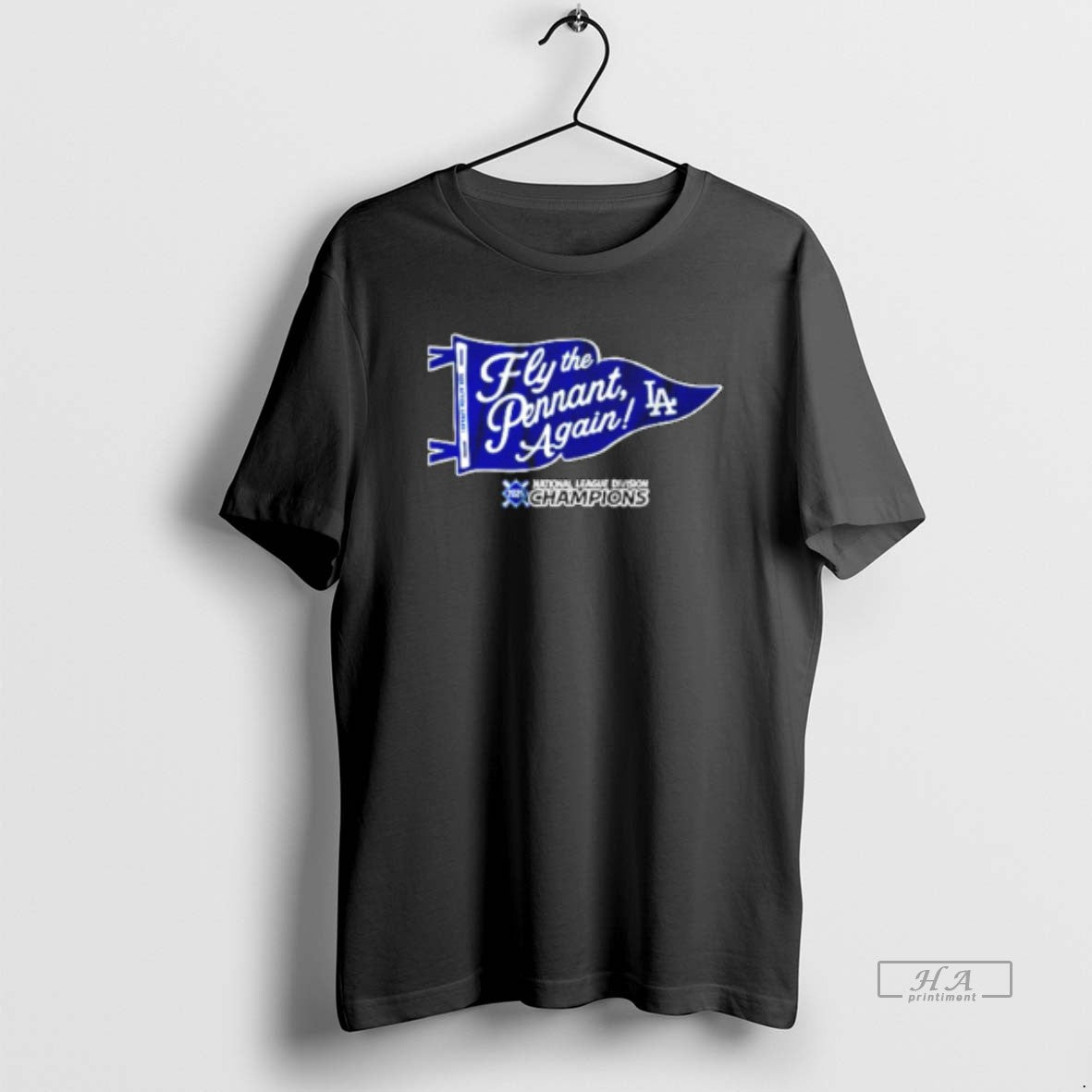 Official Fly The Pennant La Dodgers National League Division Champions 2025