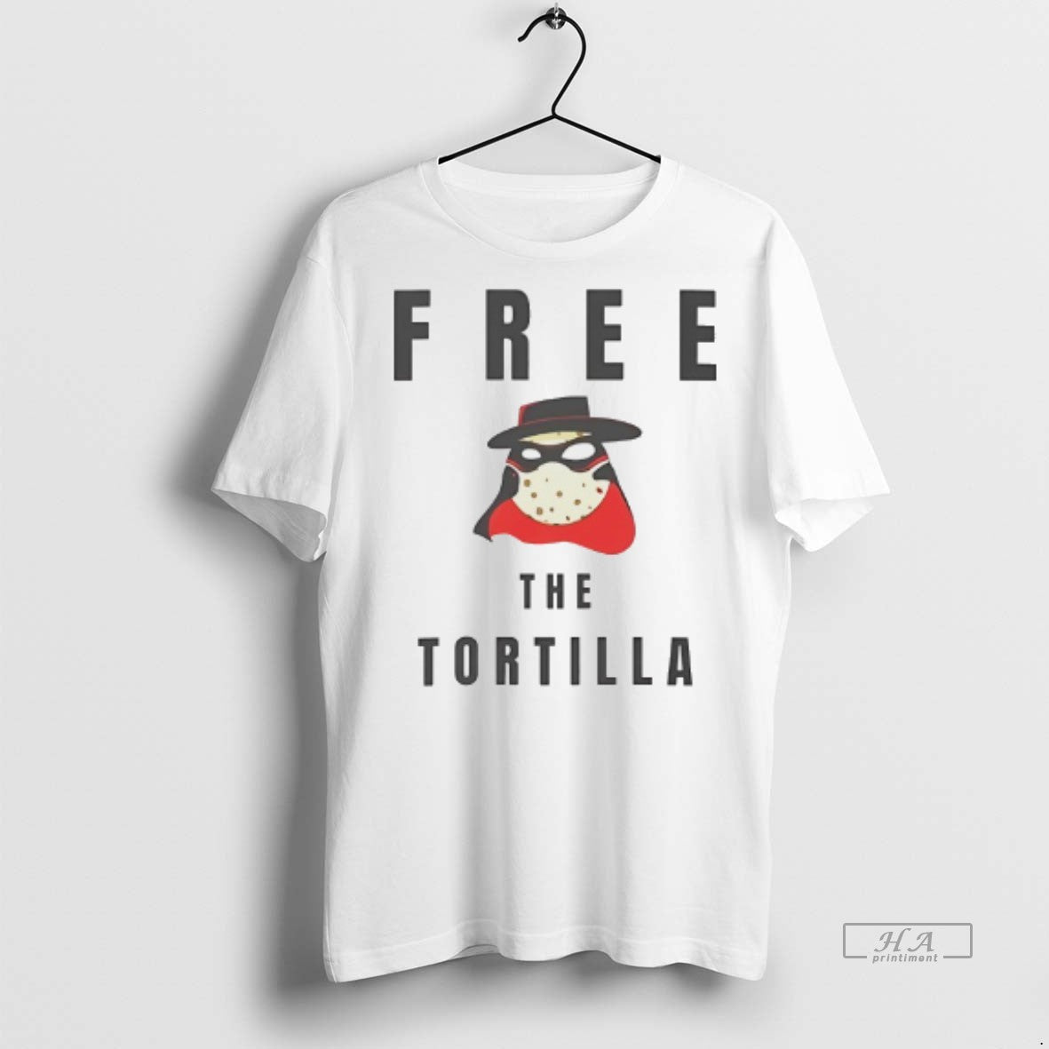 Official Free The Tortilla Dark Shirt