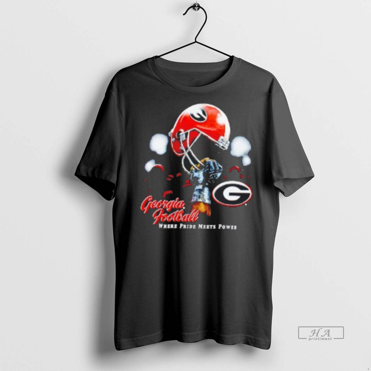 Official Georgia Bulldogs Where Pride Meets Power 2010 Shirt