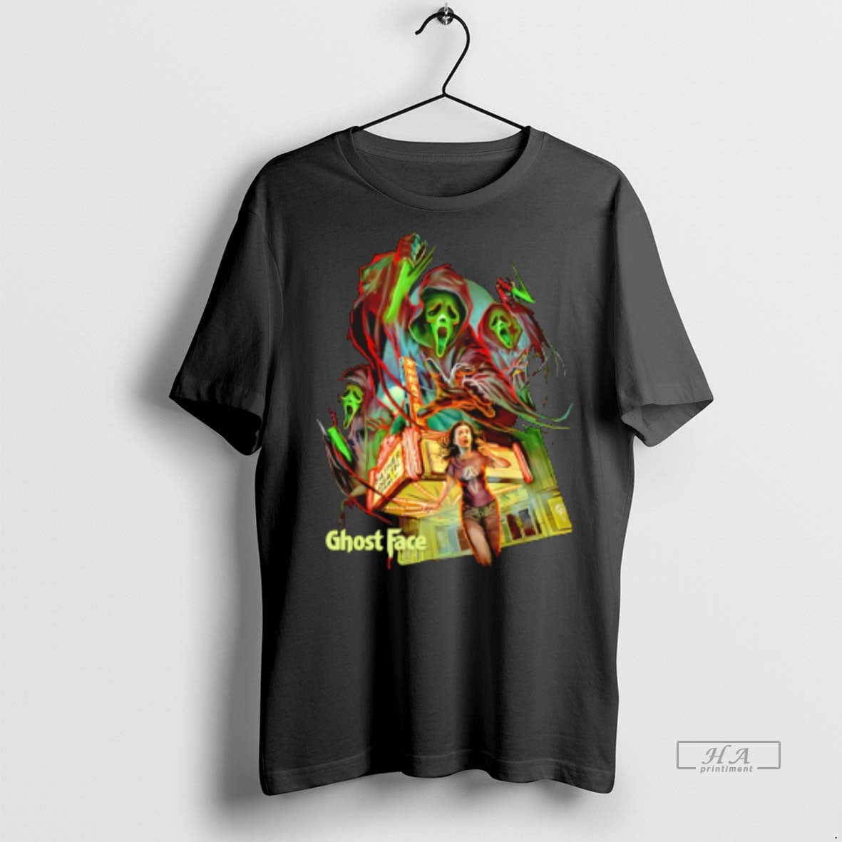 Official Ghost Face Horror Movie Shirt
