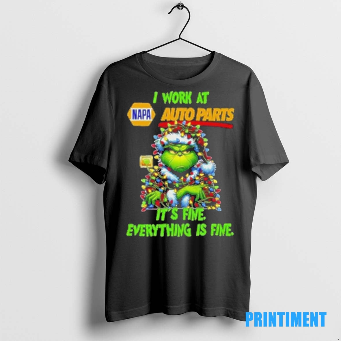 Official Grinch Christmas Tree X Napa Auto Parts I Work At Its Fine Everything Is