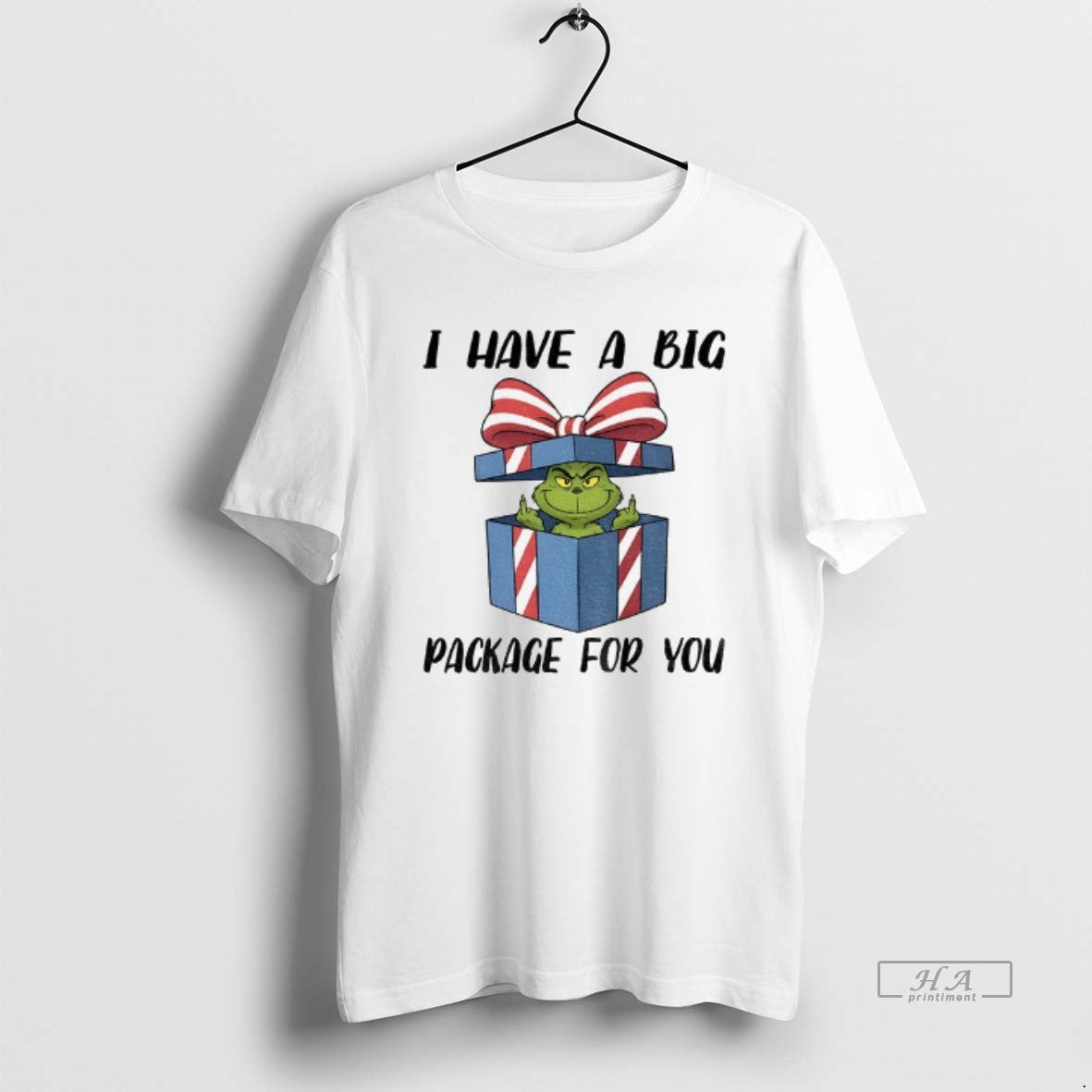 Official Grinch Gift I Have A Big Package For You Christmas
