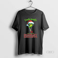 Official Grinch Santa Hat I Hate People But I Love My Rutgers Scarlet Knights Christmas