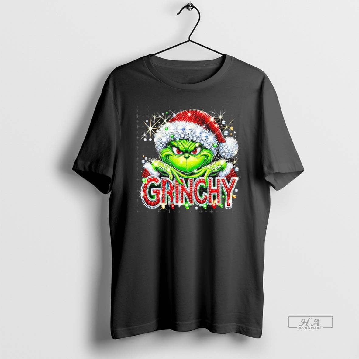 Official Grinchmas Rhinestone Christmas