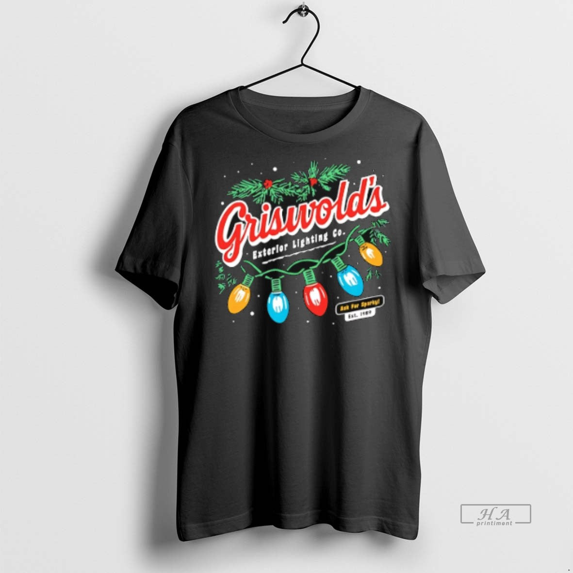 Official Griswolds Exterior Lighting Co Christmas Light Shirt