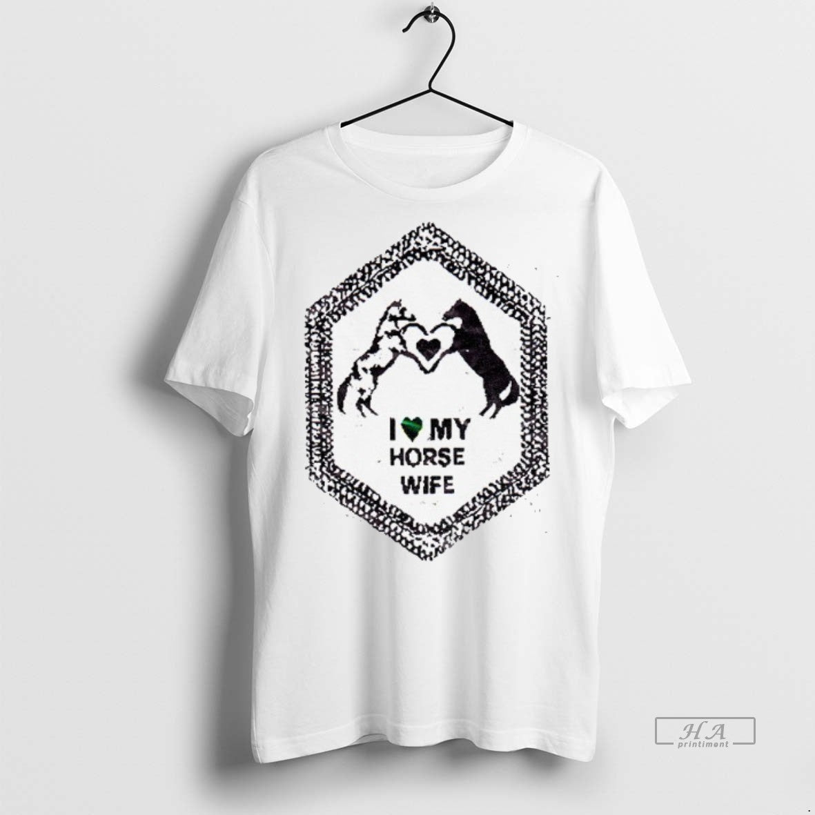 Official I Love My Horse Wife Shirt