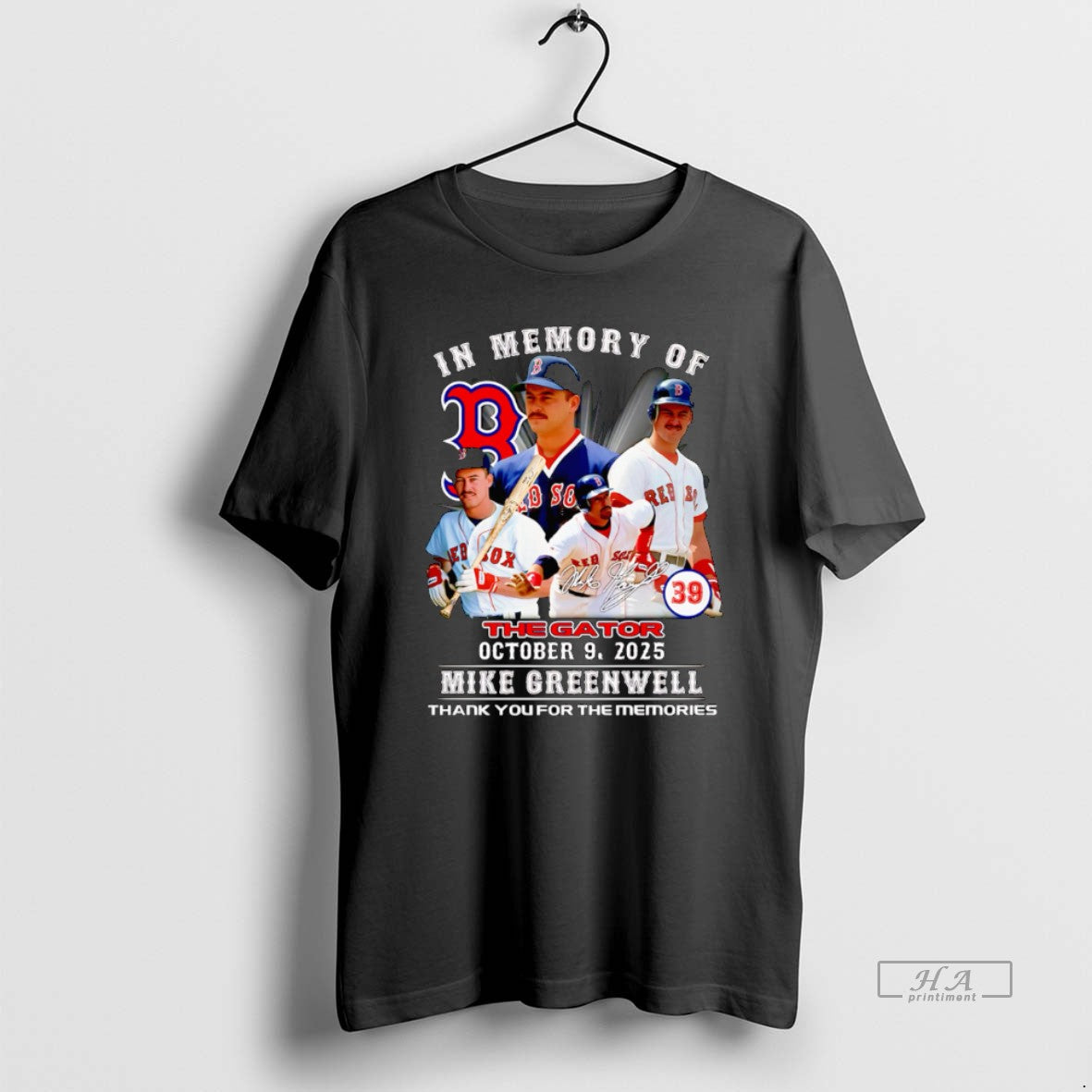 Official In Memory Of The Gator October 9 2025 Mike Greenwell Thank You For The