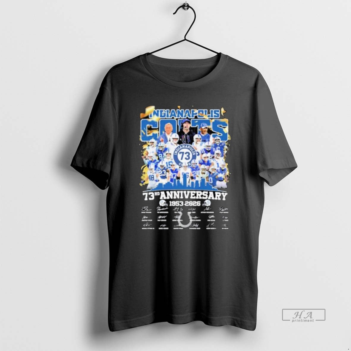 Official Indianapolis Colts 73rd Anniversary 1953 2026 Team Players