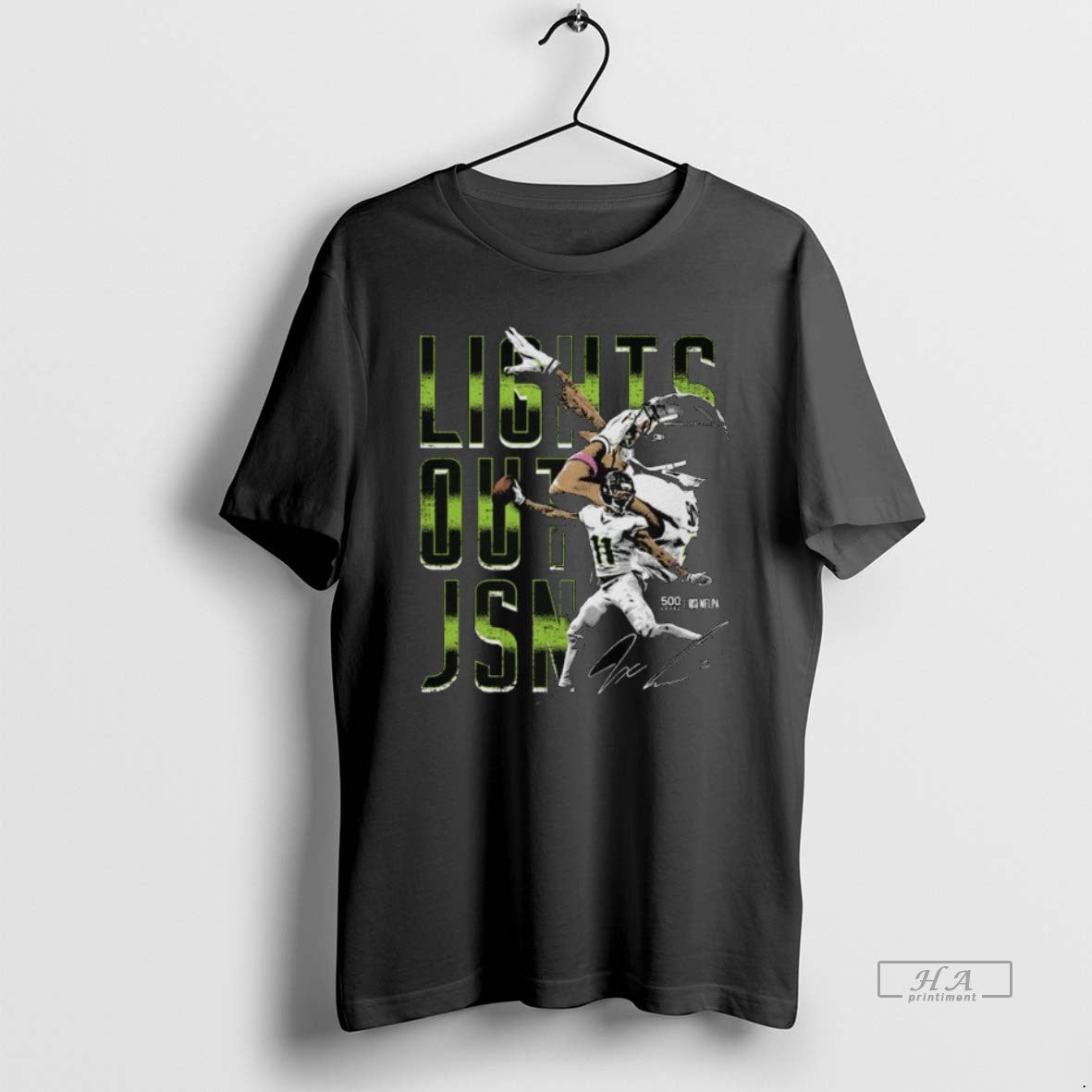 Official Jaxon Smith Njigba Seattle Lights Out Jsn Long Sleve