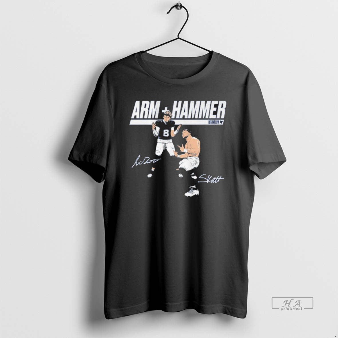 Official Jaxson Dart Cam Skattebo Arm Hammer