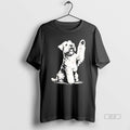 Official Jon Gruden Wearing Soft Coated Wheaten Terrier Dog