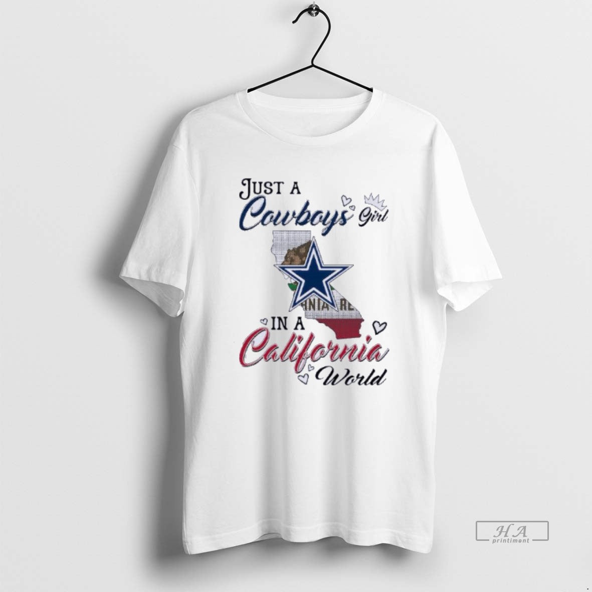 Official Just A Dallas Cowboys Girl In A California World
