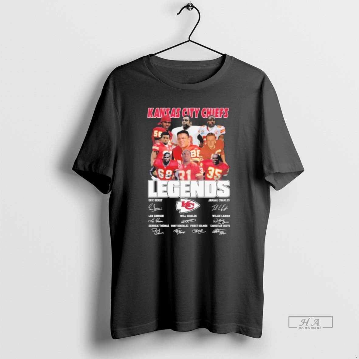 Official Kansas City Chiefs Player Legends Signature