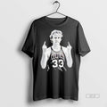 Official Larry Bird Middle Finger Shirt