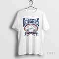Official Los Angeles Dodgers Baseball Mlb Est 1883 Logo Vintage