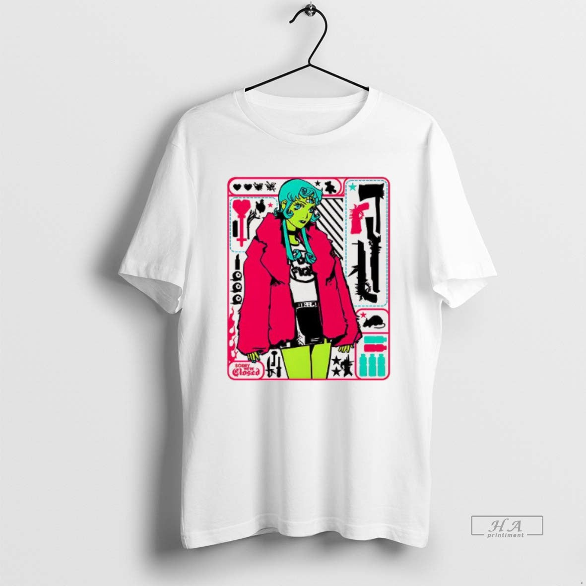 Official Michelle Sorry Were Closed Anime Style Aliens