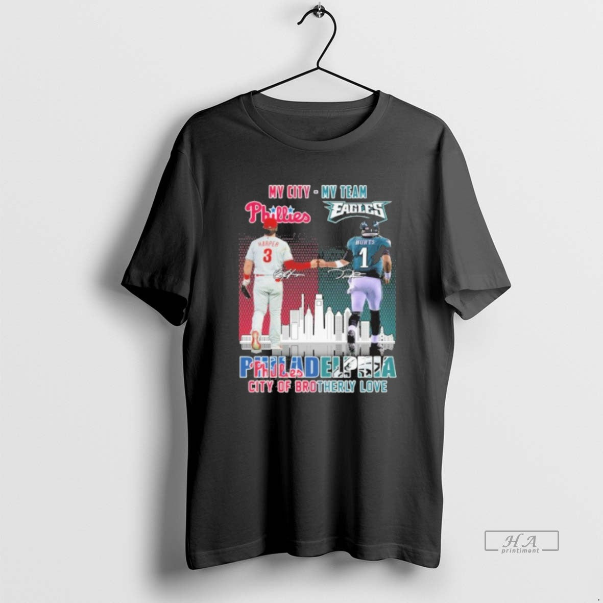 Official My City My Team Philadelphia City Of Brotherly Love