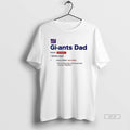 Official New York Giants Dad Definition