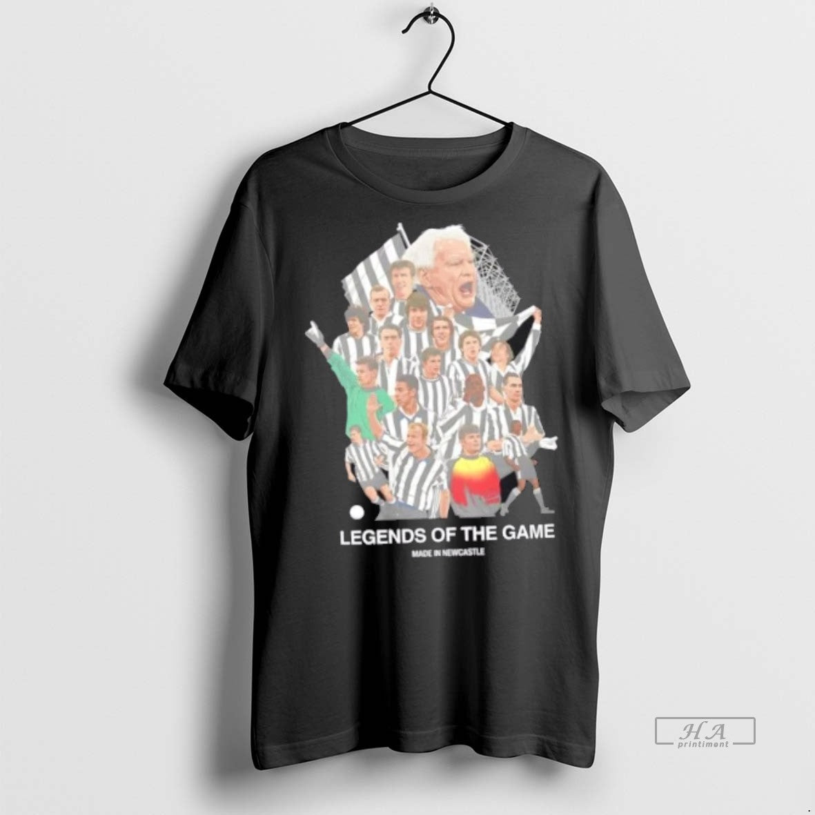 Official Newcastle Legends Of The Game Made In Newcastle Shirt