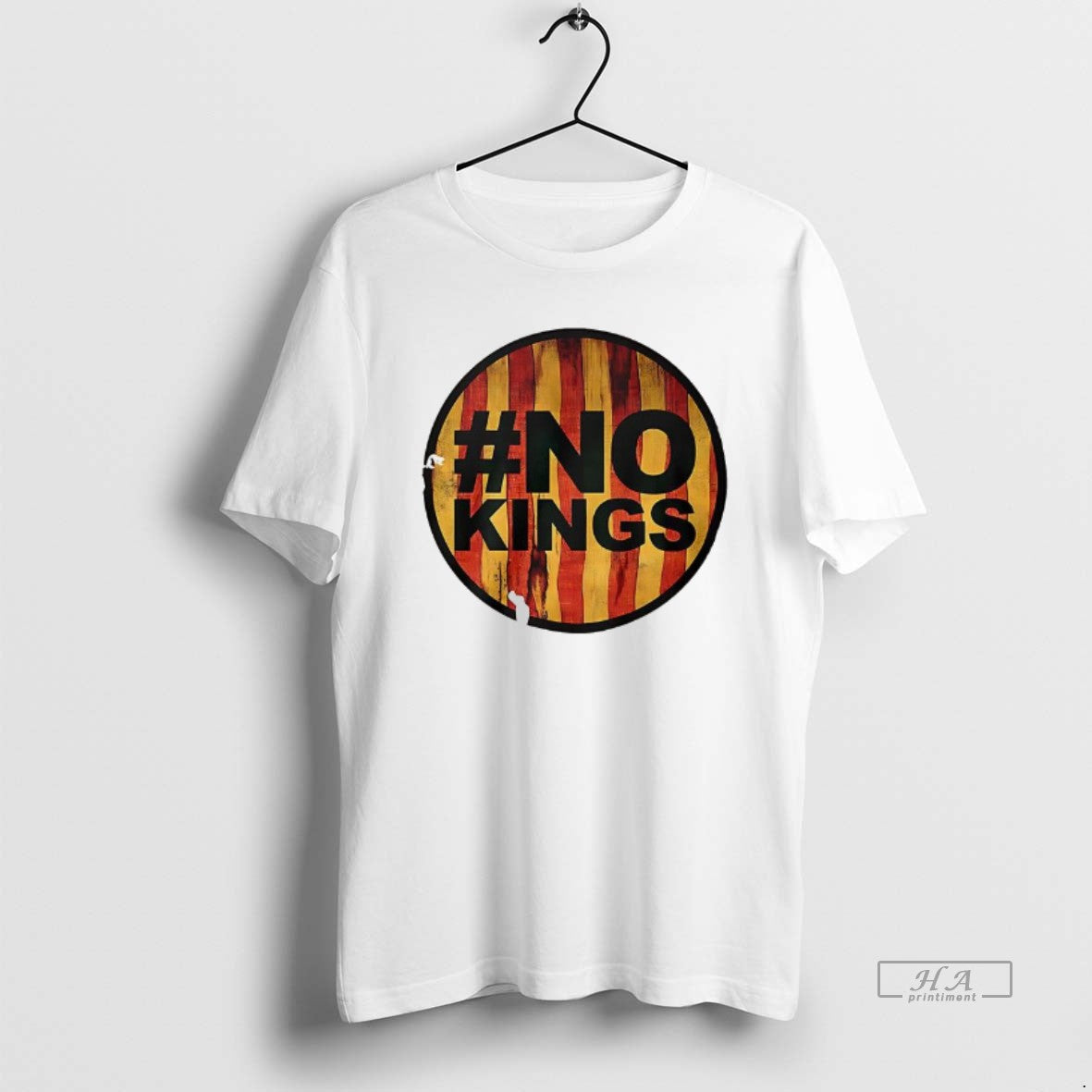 Official No Kings American Flag Vintage