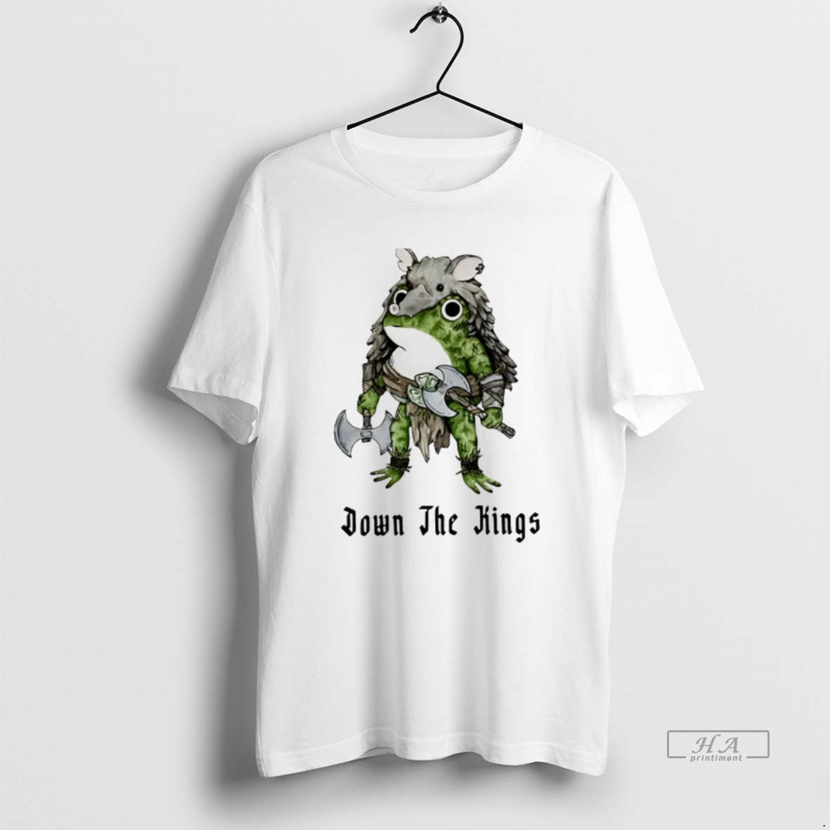 Official No Kings Down The Kings Frog