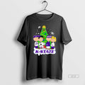 Official Peanuts Kansas State Wildcats Under Christmas Tree