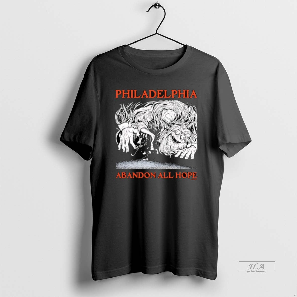 Official Philadelphia Flyers Abandon All Hope Mascot