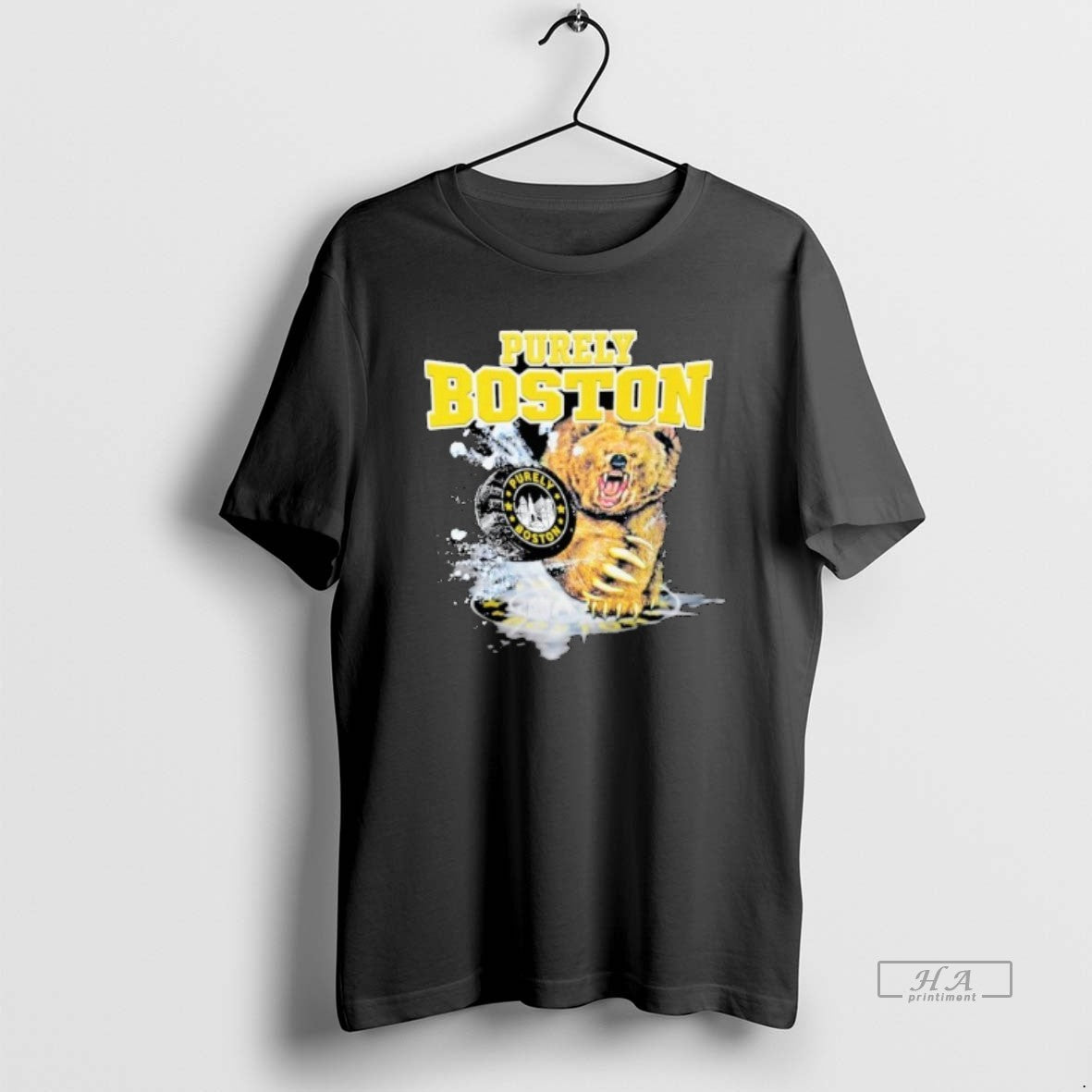 Official Purely Boston Hockey Bear Claw