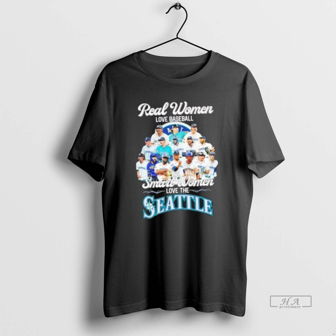 Official Real Women Love Baseball Smart Women Love The Seattle Mariners Baseball Players