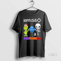 Official Sams Club Santa Grinch X Jack Friends Fist Bump Hallothanksmas