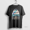 Official Seattle Mariners Players Lineup Skyline Signatures