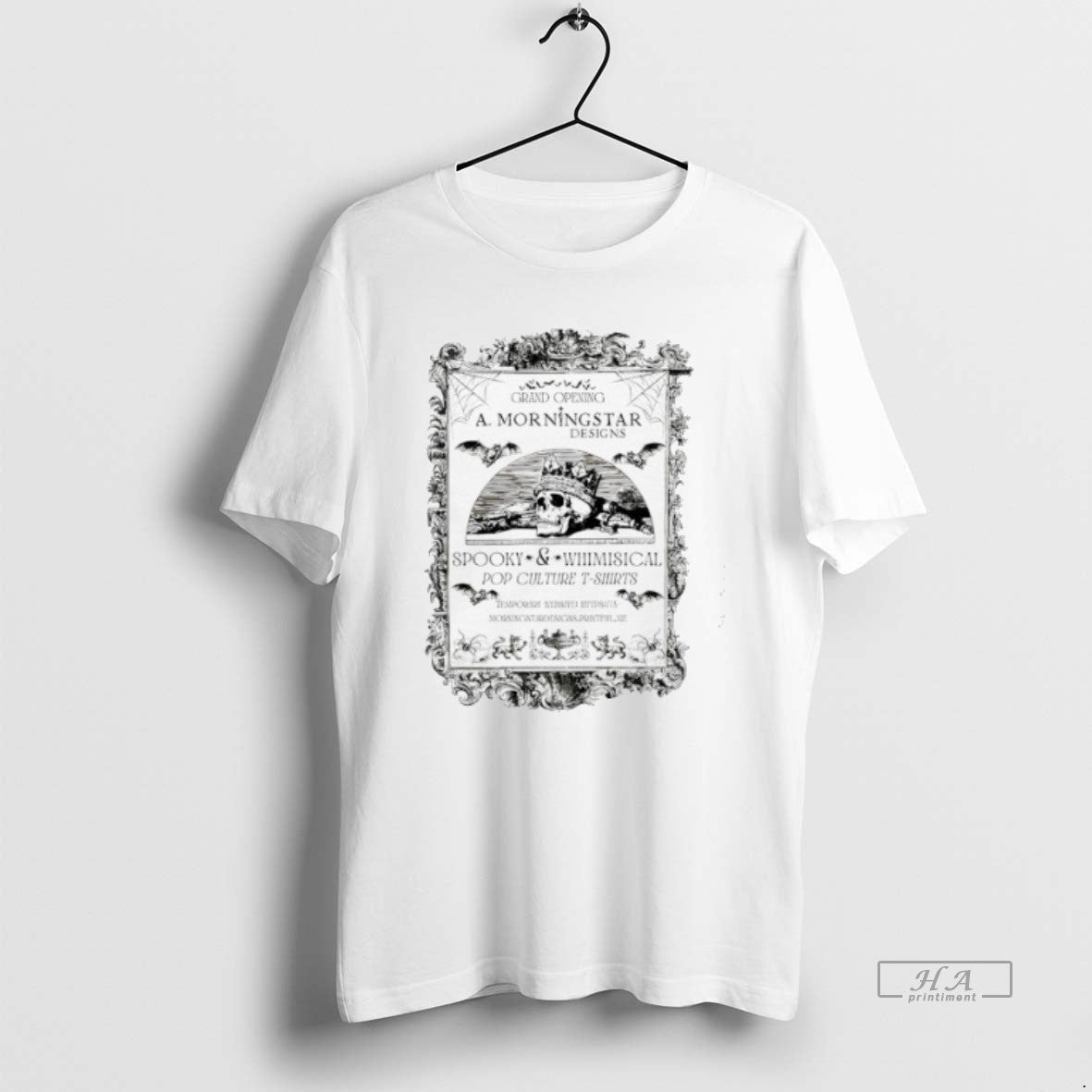 Official Skull A Morningstar Designs Spooky And Whimisical Pop Culture T T Shirtss
