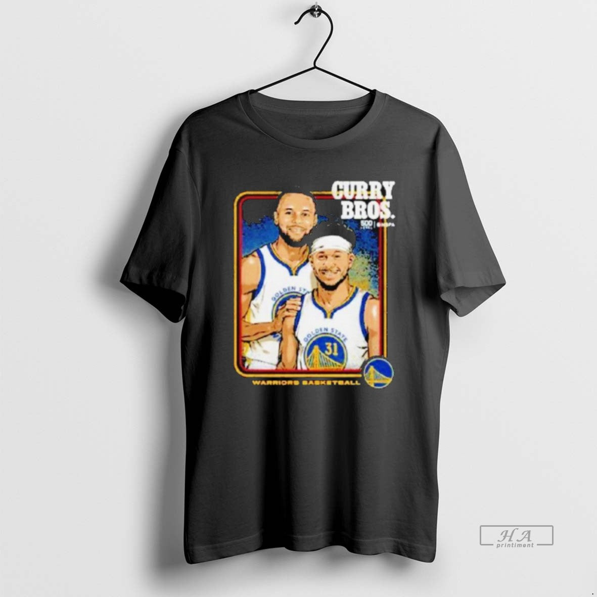 Official Steph Curry Seth Curry Golden State Warriors Step Brothers