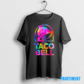 Official Taco Bell Neon Colorful Tee Sweater