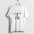 Official Texas Am Aggies Western Cowboy Mens White Tee