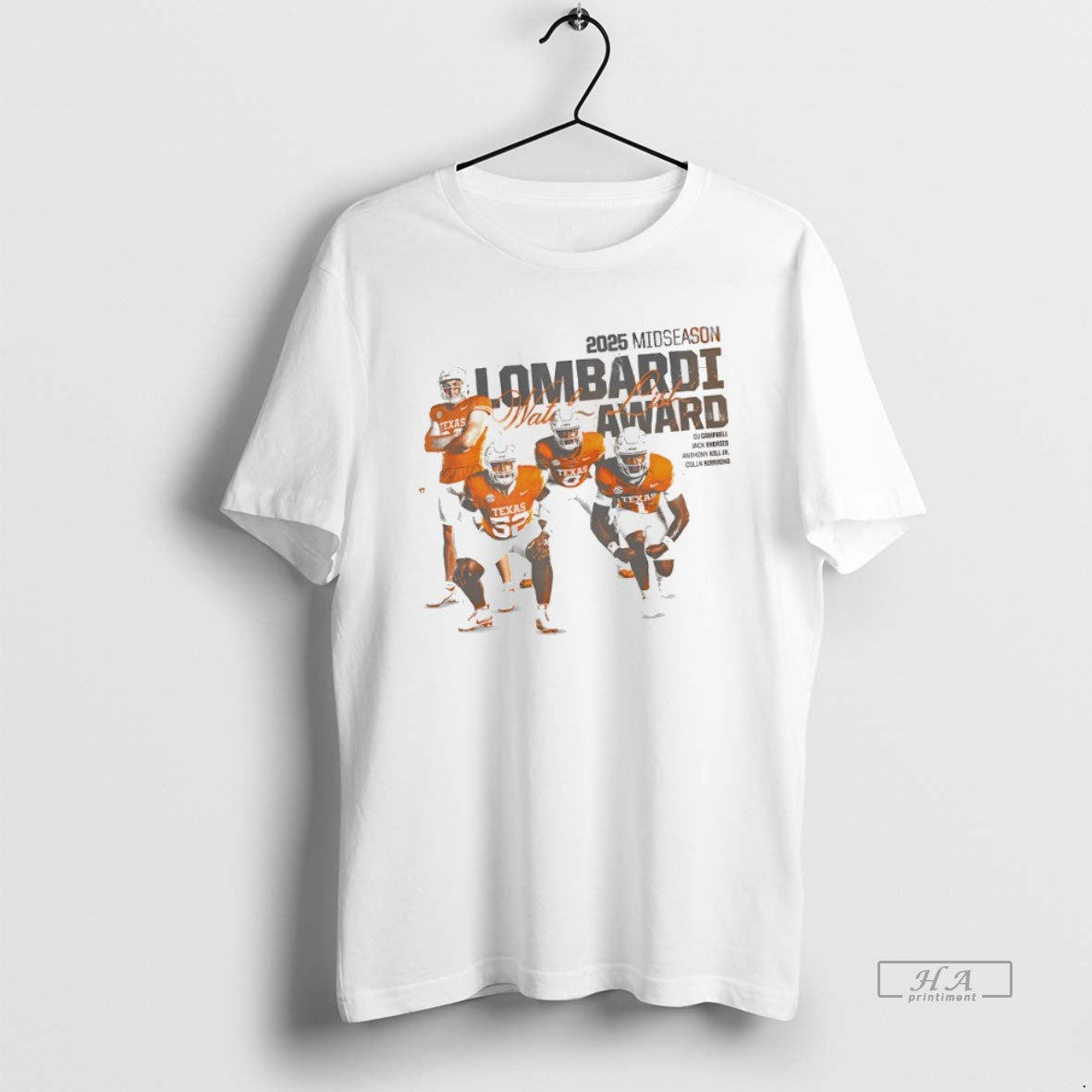 Official Texas Longhorns 2025 Midseason Lombardi Award